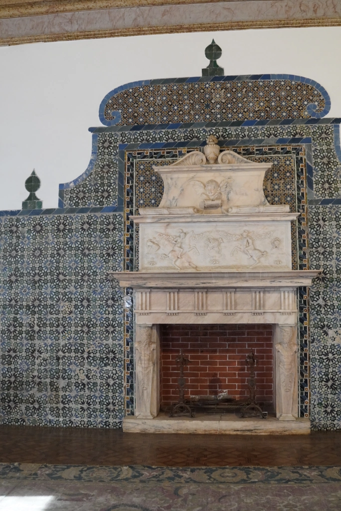 Palacio Nacional de Sintra (Sintra National Palace) with the largest collection of Mudejar tiles in the country