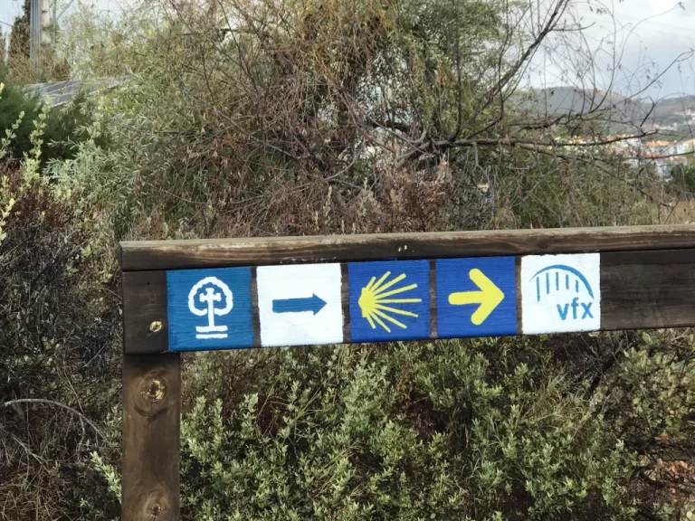 Camino and local trail markings