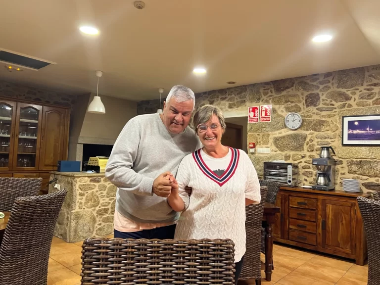 Casa Ceferinos hosts Manuel and Maria Jesus