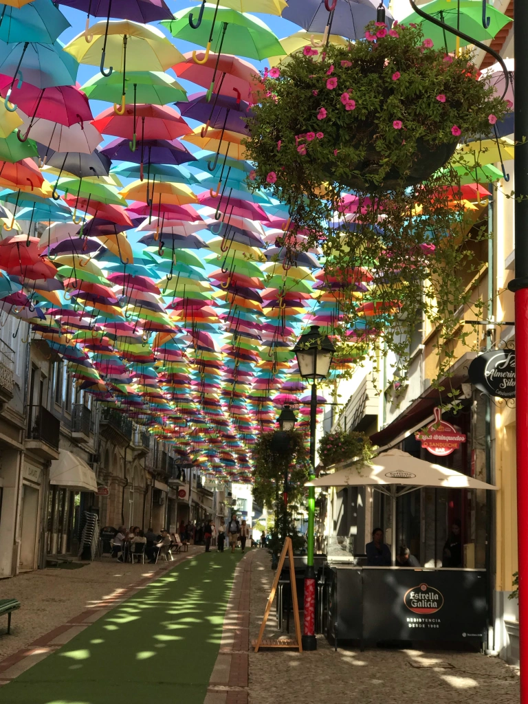 Agueda - famous for umbrella art