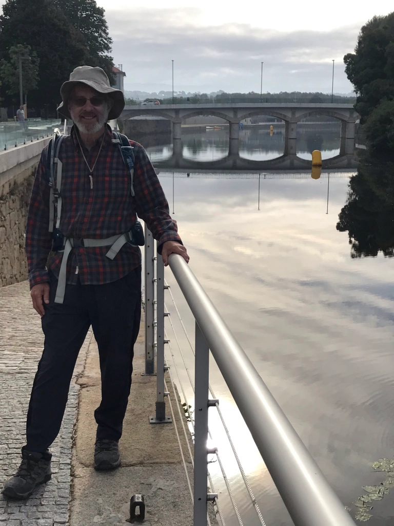 Richard by the river in Agueda