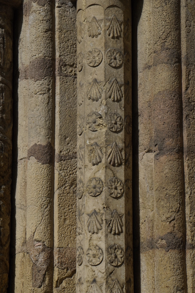 iconography on Igraja de Santiago (St. James Church) in Coimbra