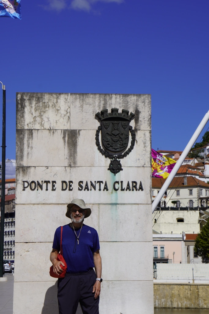 Ponte de Santa Clara, bridge on the Camino in Coimbra