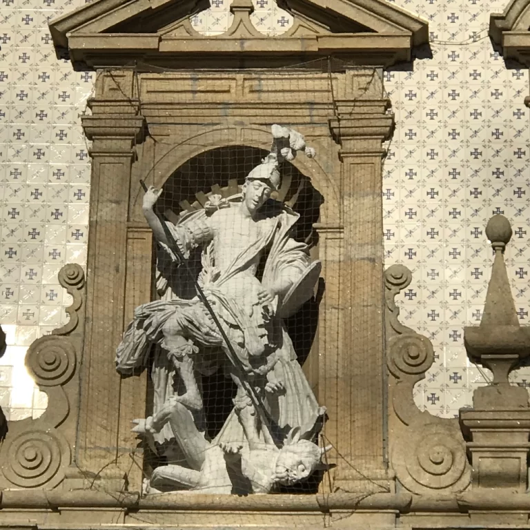 St. Michael in the parish church of St. Michael in Oliveira de Azemeis