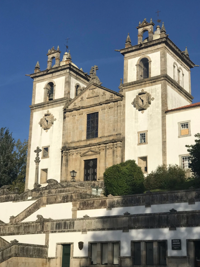 Santa Maria da Feira monastery church - closed for mass