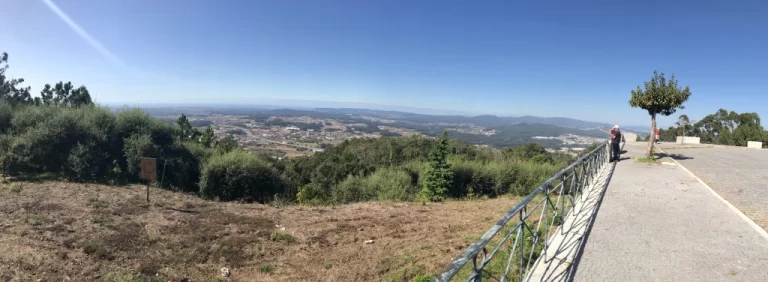 view of the ocean from the top of the mountain