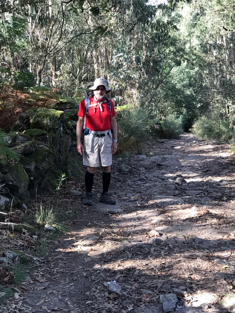 Richard on the trail