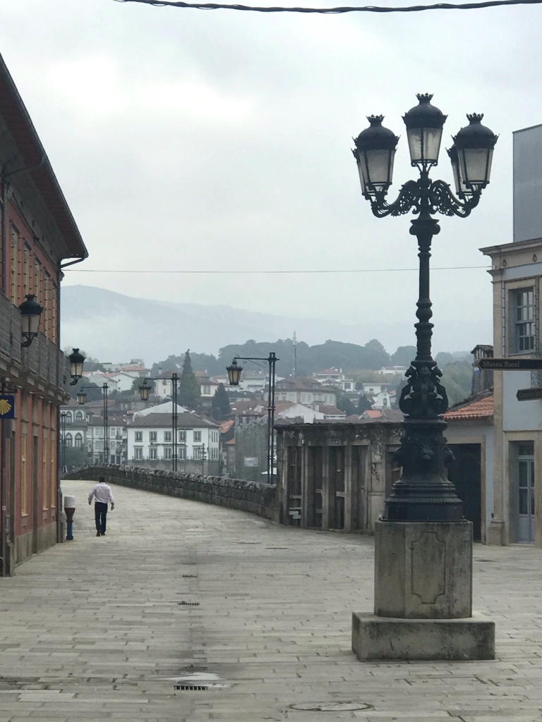 quiet morning leaving Ponte de Lima