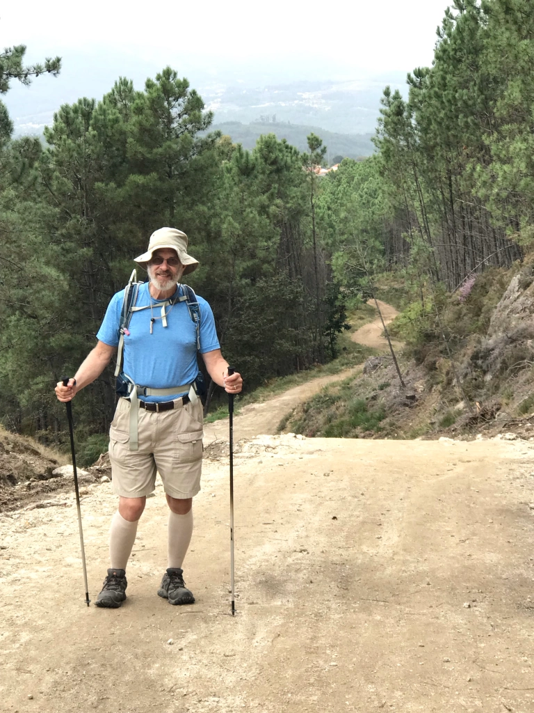 Richard on the trail