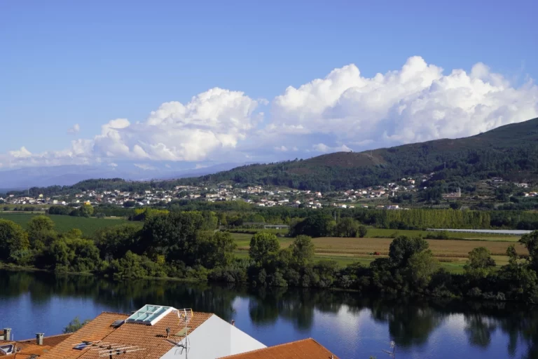 Miño River from Tui towards Valença