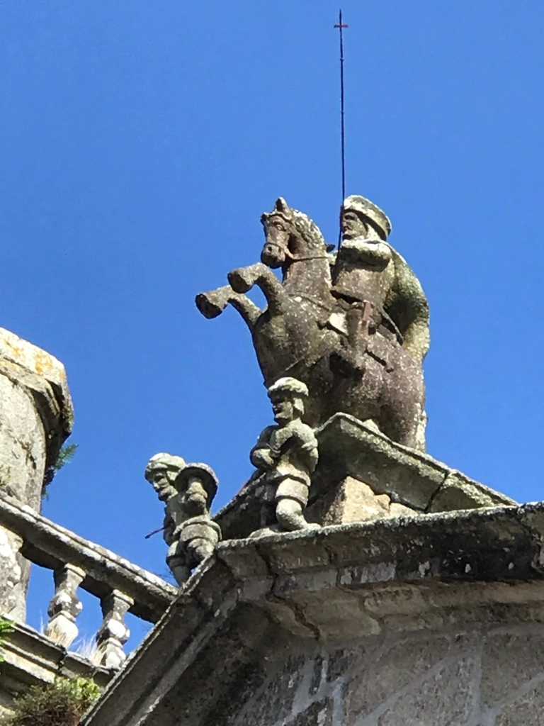 St. James the Moorslayer from Santiago Cathedral in Redondela