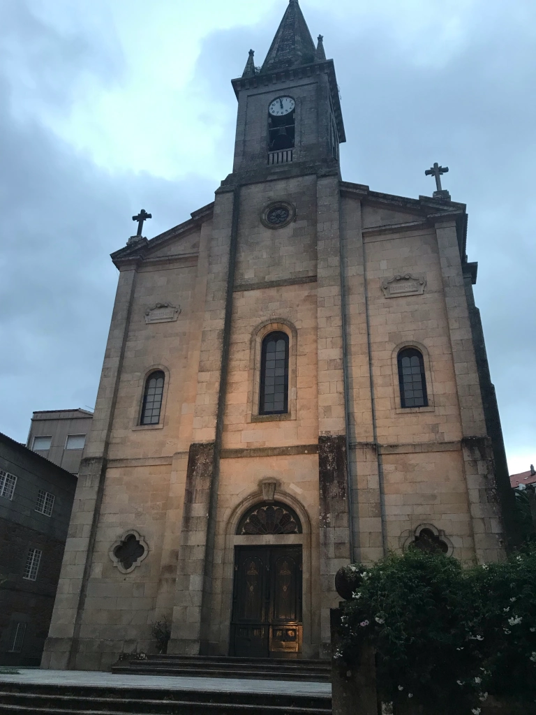 Caldas de Reis church dedicated to pilgrim Thomas Becket, the Archbishop of Canterbury