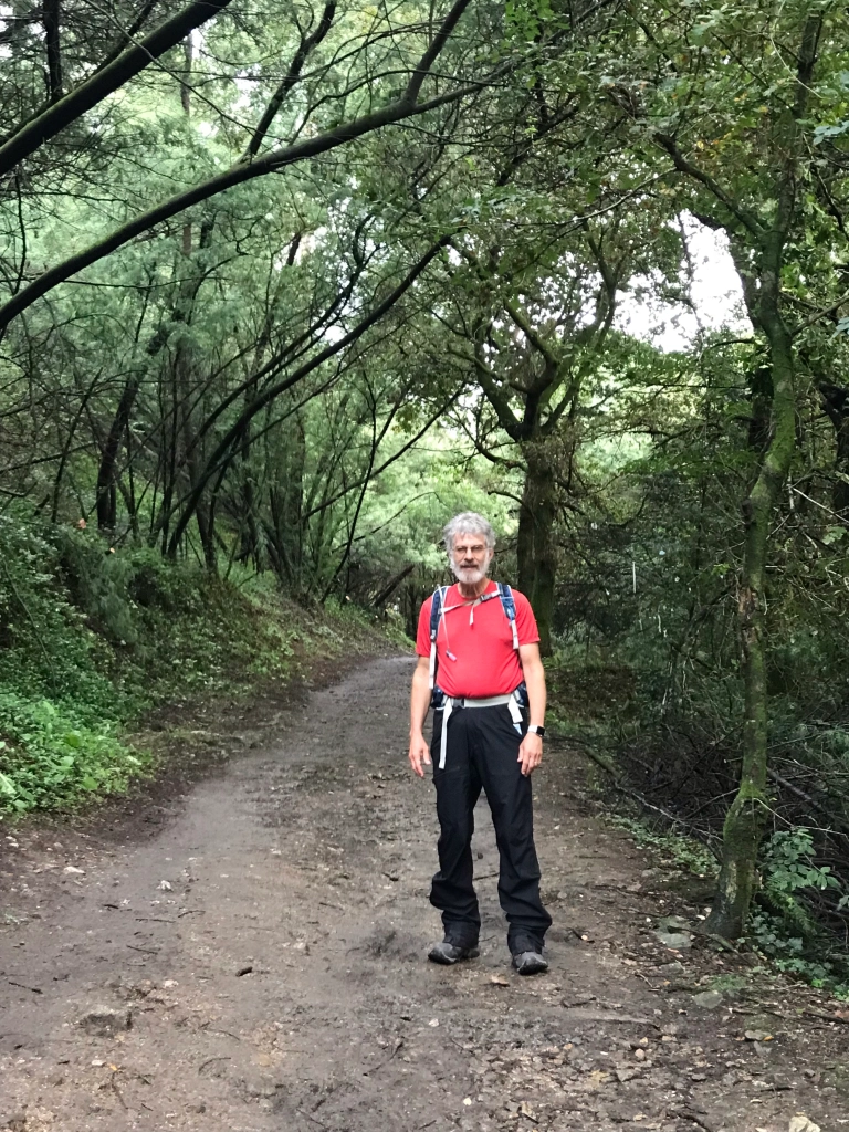 last trails i the suburbs of Santiago di Compostela