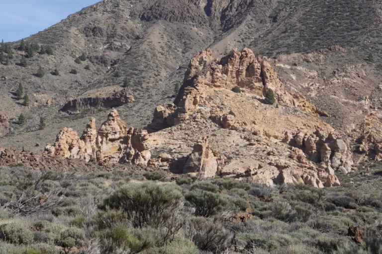 rock structure near Tiede